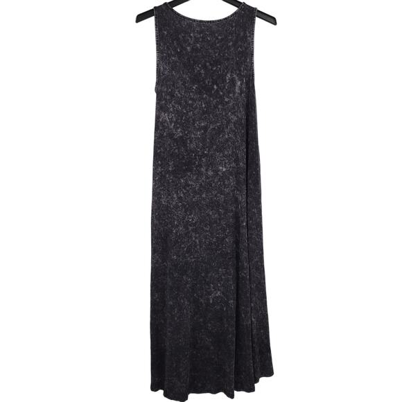 Torrid Super Soft Knits size 0 sugar skull long maxi dress black - Picture 6 of 7